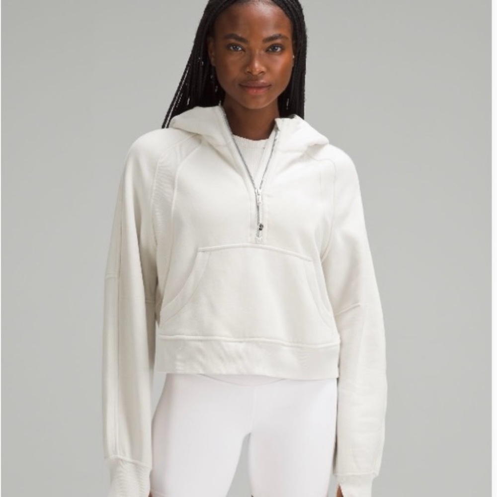 Scuba Oversized Half-Zip Hoodie